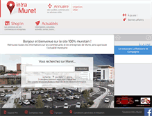 Tablet Screenshot of intra-muret.fr